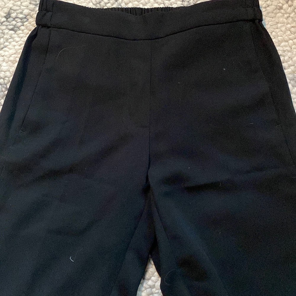 J by Jcrew black cropped dress pants
